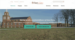 Desktop Screenshot of chapelchurch.org